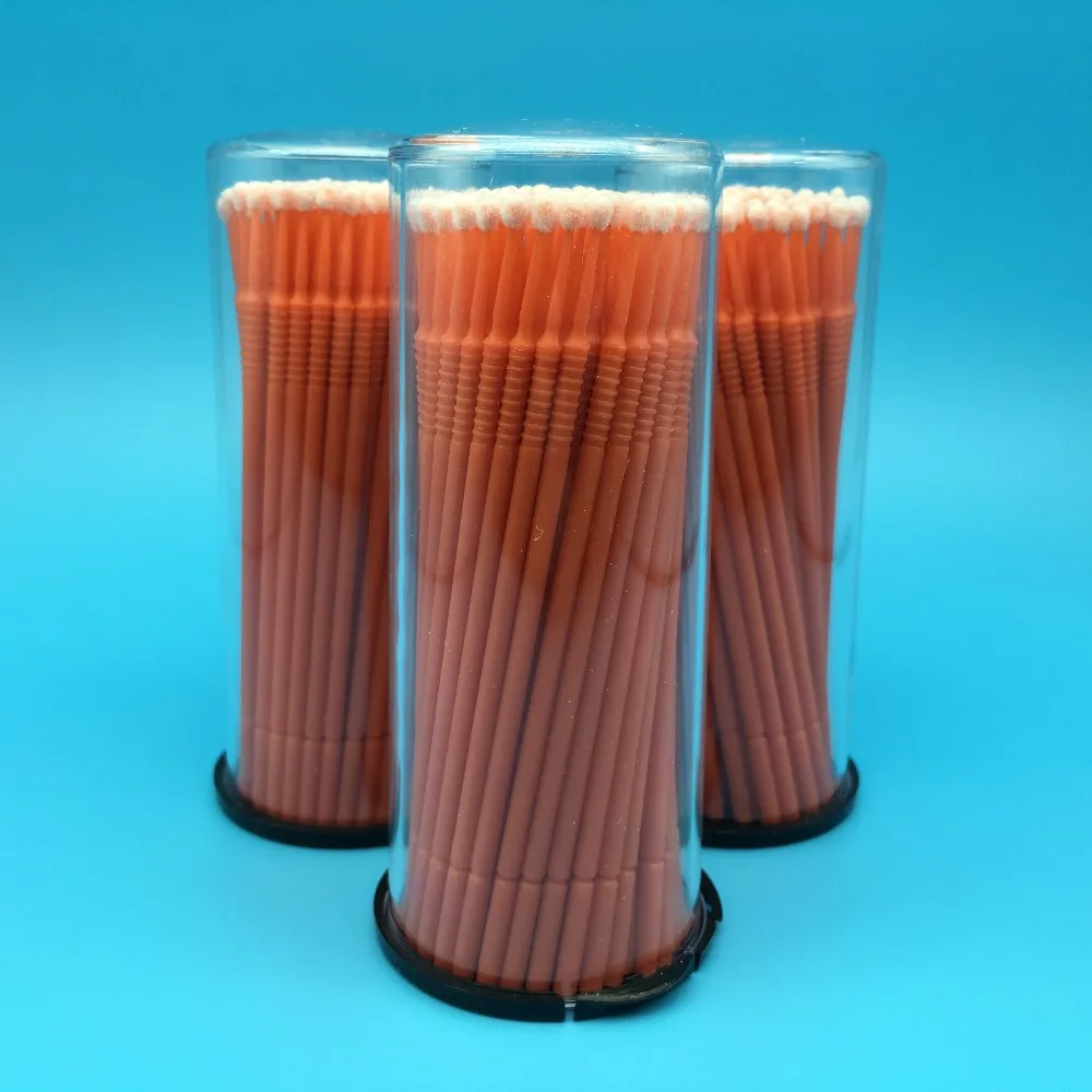 
Factory direct sale cheap wholesale High Quality Micro brushes for false eyelash Eyelash Extension Remover Stick 