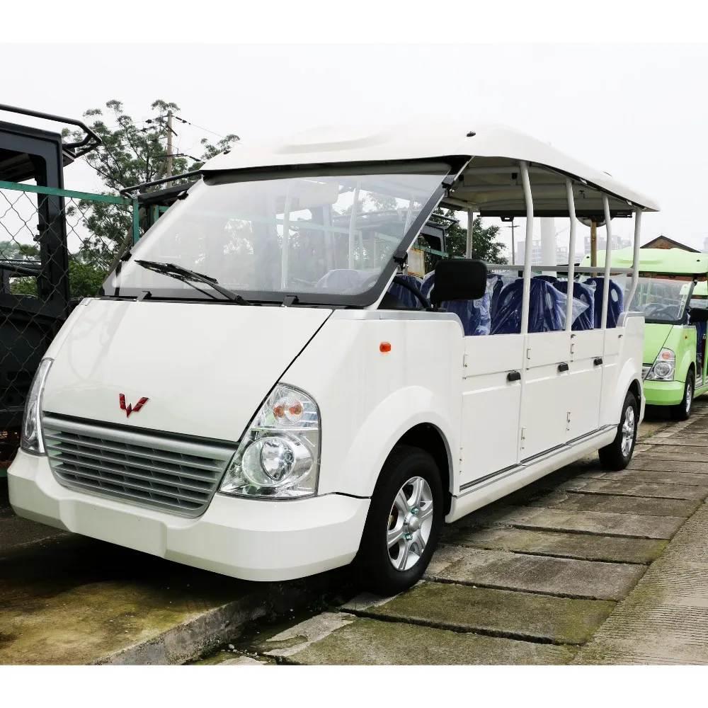 
 Дешевые модные адаптируемые под требования заказчика, сделано в Китае, 11 мест бензиновый экскурсионный электромобиль  