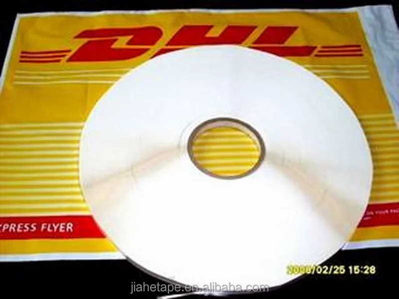 
Permanent bag sealing tape 