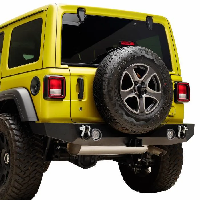 2019 Ksc Auto Top Quality Off Road Rear Hitch Bumper Fit For Jeep Wrangler JK JL