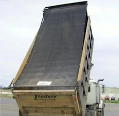 Cable tarp system  PVC Mesh Tarp for dump truck tarp