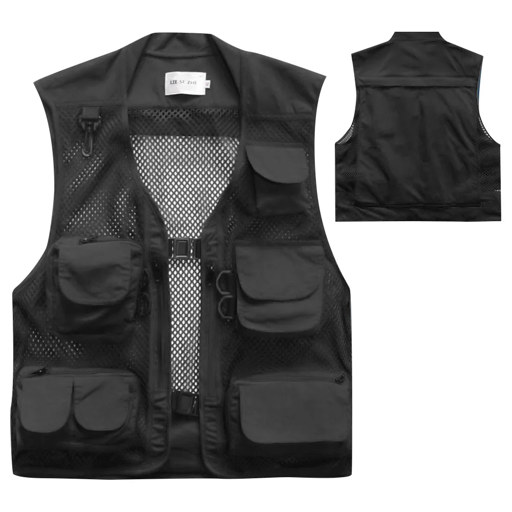 
Peche Fishing Vests Jackets for Fishing Mens Outdoor Sports Clothes Pesca Fishing Hiking Climbing 
