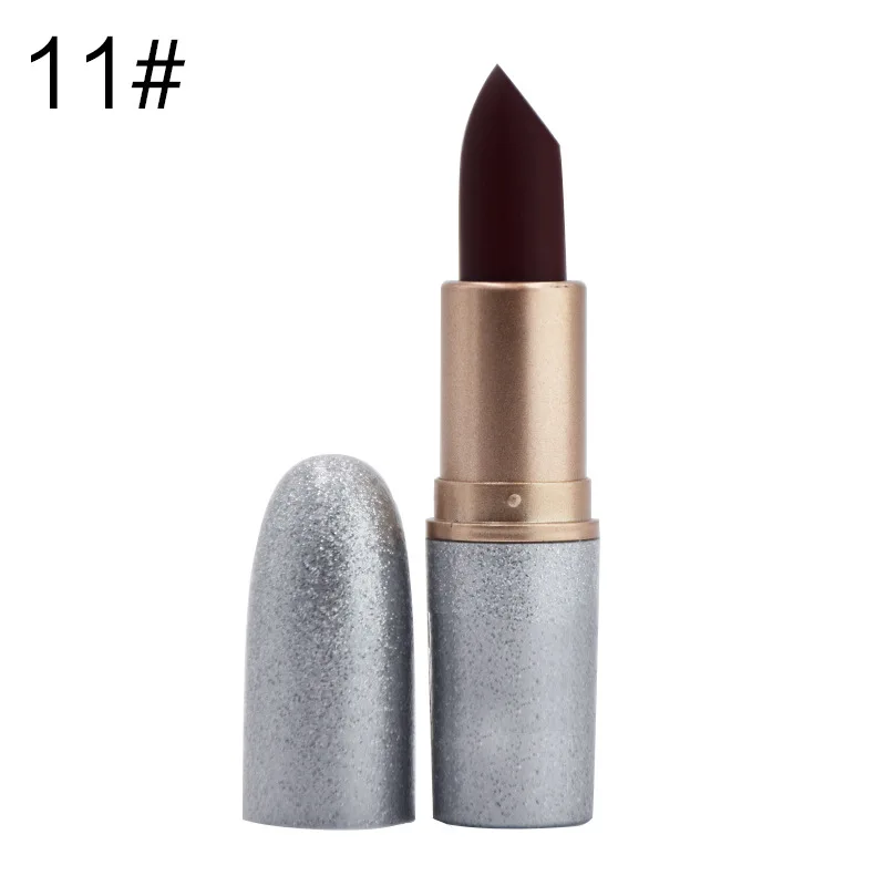 
Hot sales multi cllor brown cheap long lasting lipstick 