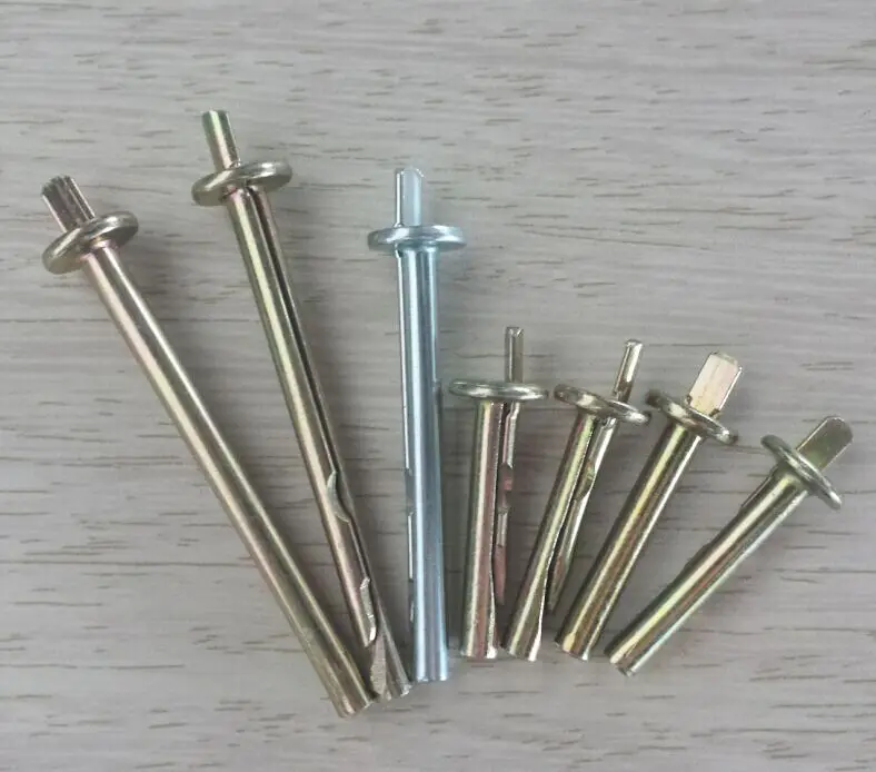 Yellow zinc plated/Ceiling Wall Hammer Anchor/concrete ceiling anchor