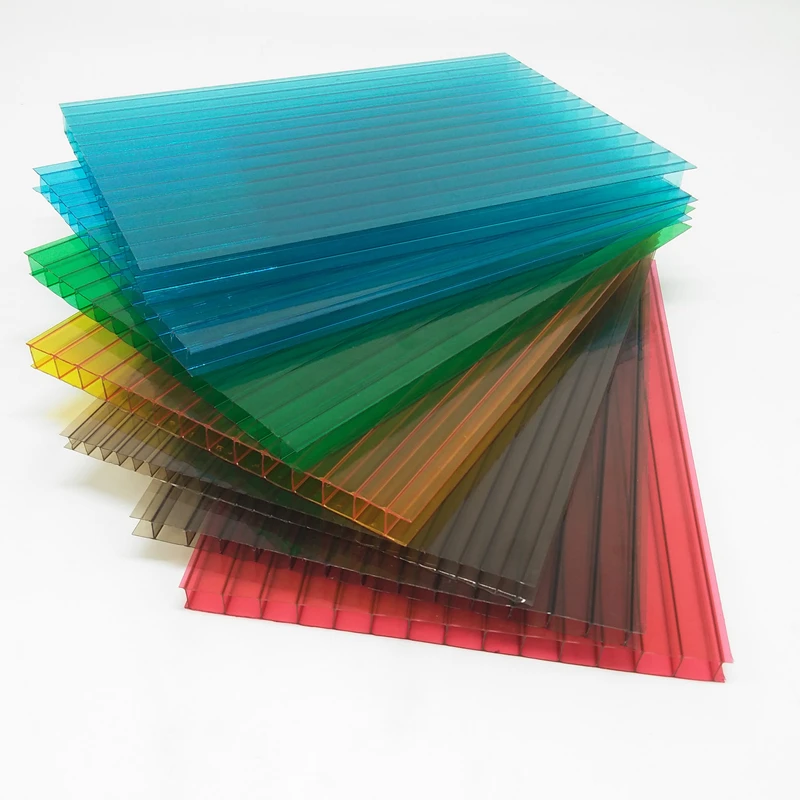 
mini tunnel greenhouse plastic clips used agricultural greenhouse solid hollow polycarbonate sheet for sale 