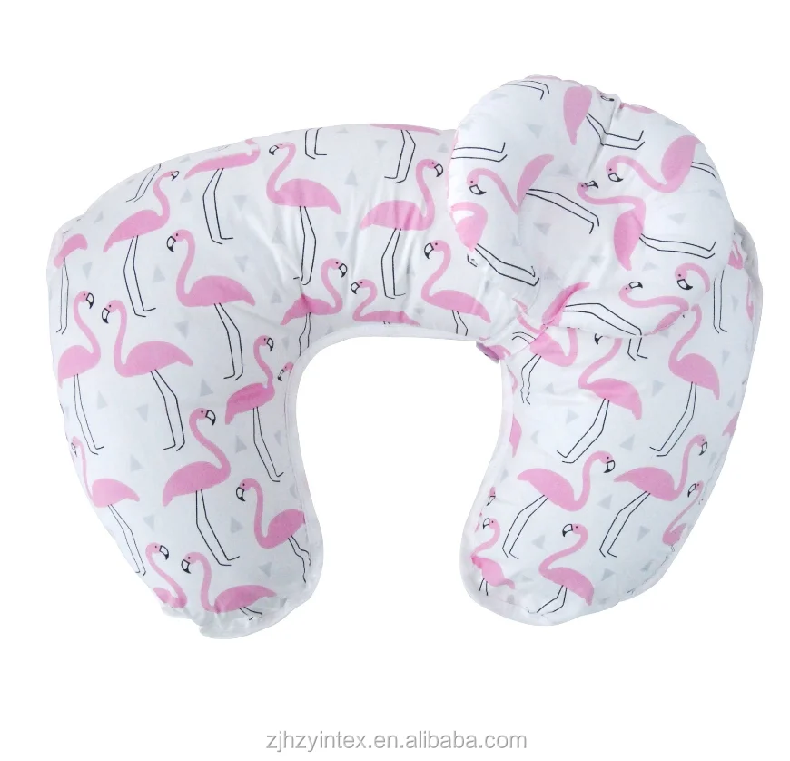 Colorful Cute Image Printed Maternity U Shaped Baby Feeding Nursing Pillow and Positioner
