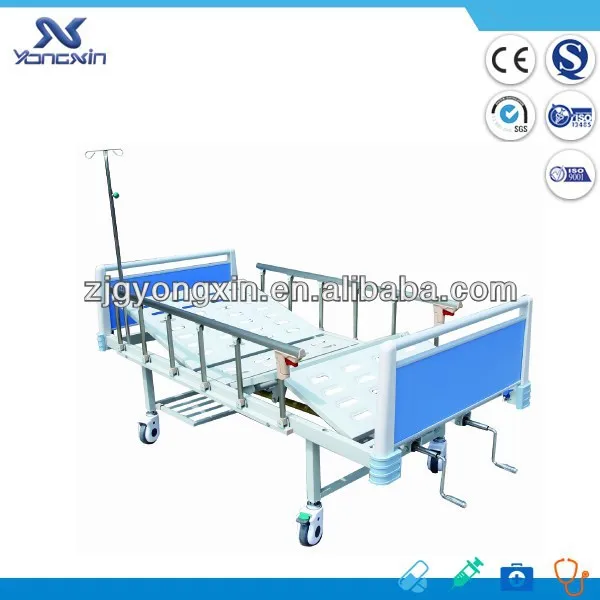 Высокое качество минимальная цена больница руководство кривошипно пациента кровать YXZ-C-014