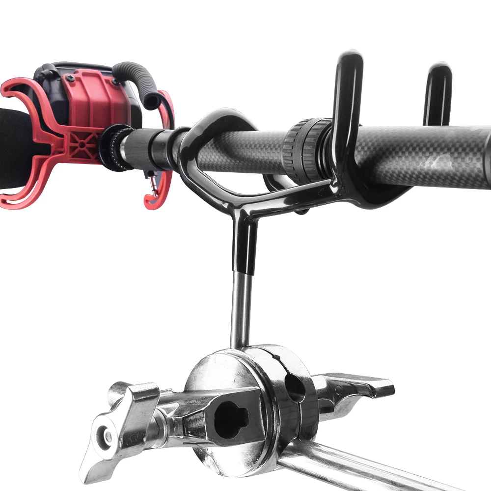 E-IMAGE BC12P 5 sections  Newly Carbon Fiber Telescoping Boom Pole with integrated XLR cable