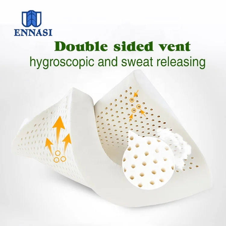 Comfortable Natural Latex Contour Body Sleep Pillow from Factory Directly