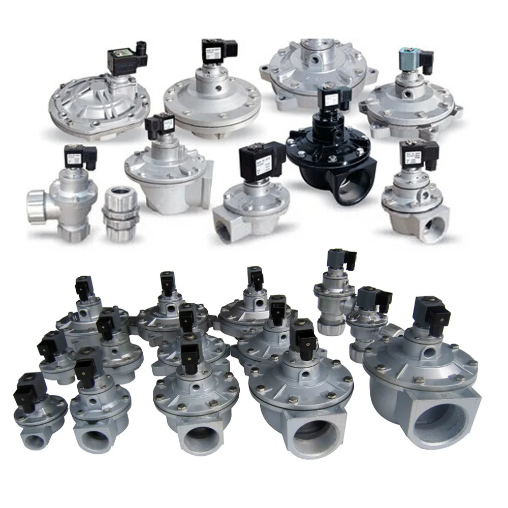 
Pulse Jet Pneumatic Diaphragm Valve for Dedusting Use 