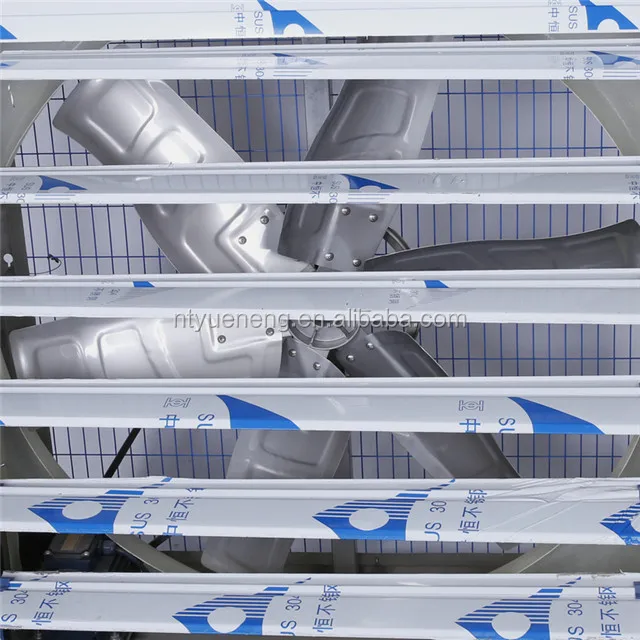 Large Air Volume  Farm heavy duty 380v 3 phase Industrial Exhaust Fan 1.1kw For Greenhouse,Hot Air Exhaust Fan