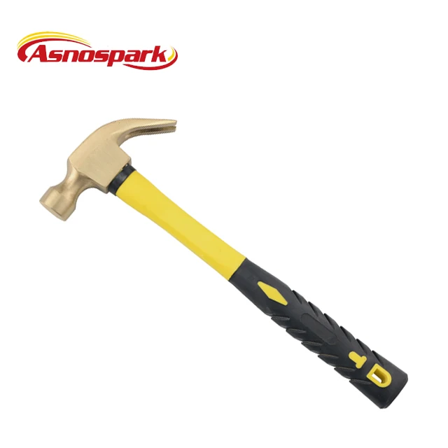 China manufacturer Non sparking bronze brass claw hammer