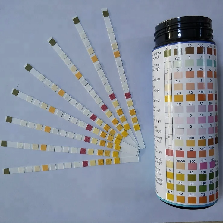 MDK Professional Water Test Kits, total hardness test strips CE ISO