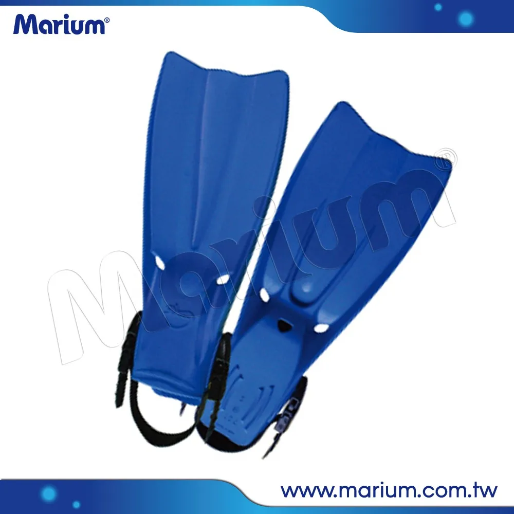 Long Rubber Blade And Plastic Buckles For Scuba Swimming Diving Fins