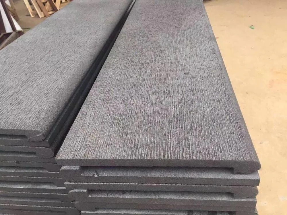 Limestone Swimming Pool Toping Slabs with Edges Carving