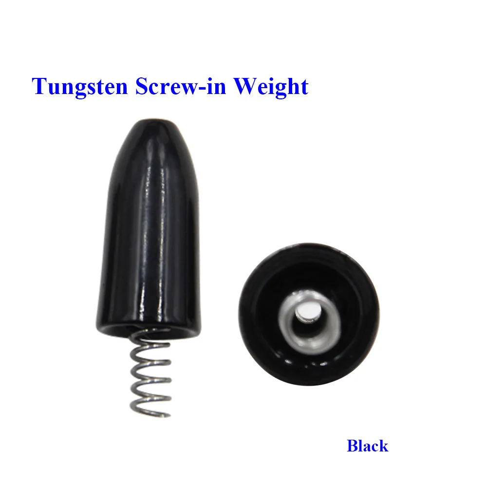 New products Tungsten Fishing Sinkers Tungsten Screw-In Weights