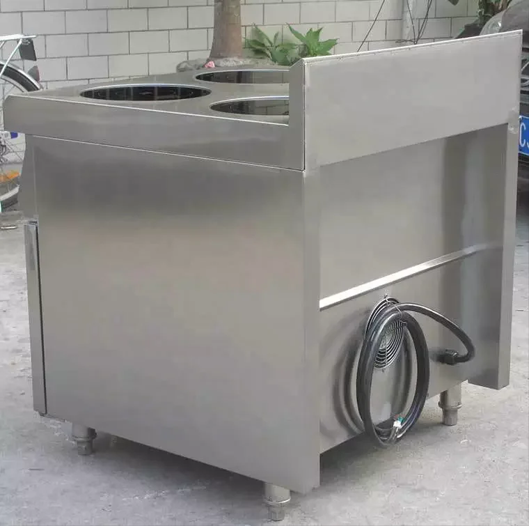 
Commercial electric range with 4 burners and one oven 