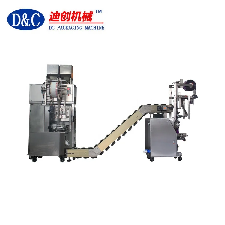
Automatic tea sachet herbal nylon small tea bag packing machine 