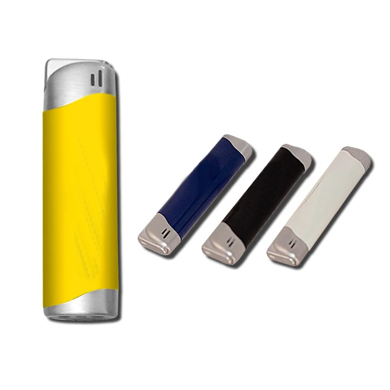 Hot-selling plastic custom-made butane gas flame cigarette Lighter