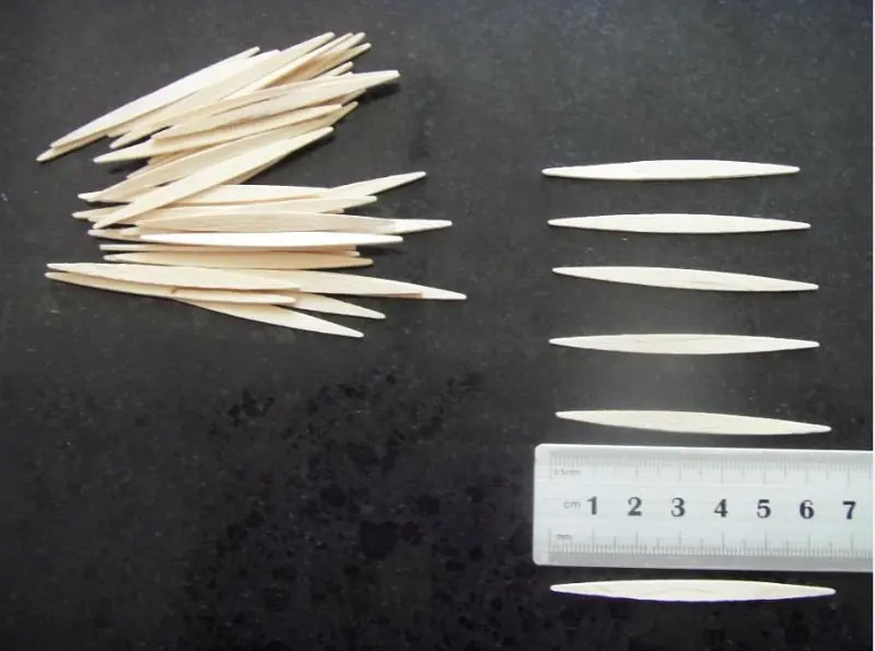 diamond flat wooden toothpicks