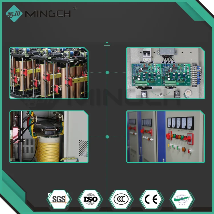 MINGCH SBW Series 3 Phase 50 Kva Voltage Regulator Stabilizer 3 Phase Voltage Stabilizer