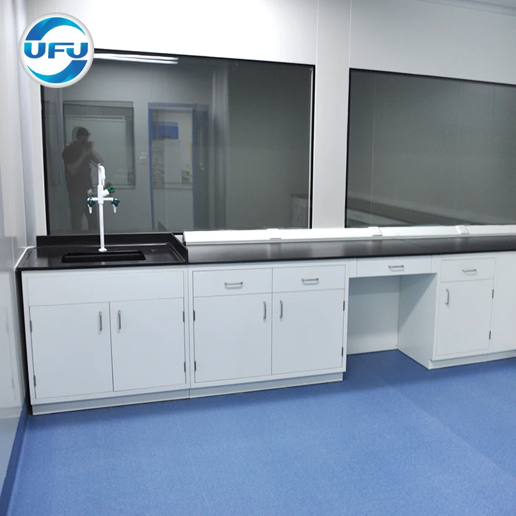 Laboratory Furniture Manufacturer Steel Side Work Station Desk