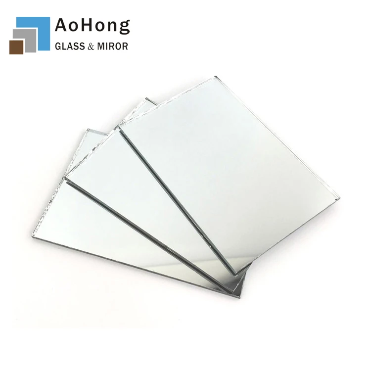 6mm thick clear mirror with flat polished edge