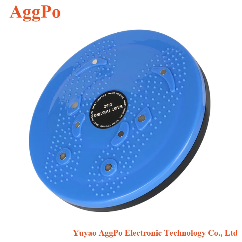 Waist Twisting Disc, Waist Twister Body Aerobic Exercise Figure Trimmer Balance Rotating Board - Blue Waist Twisting Plate