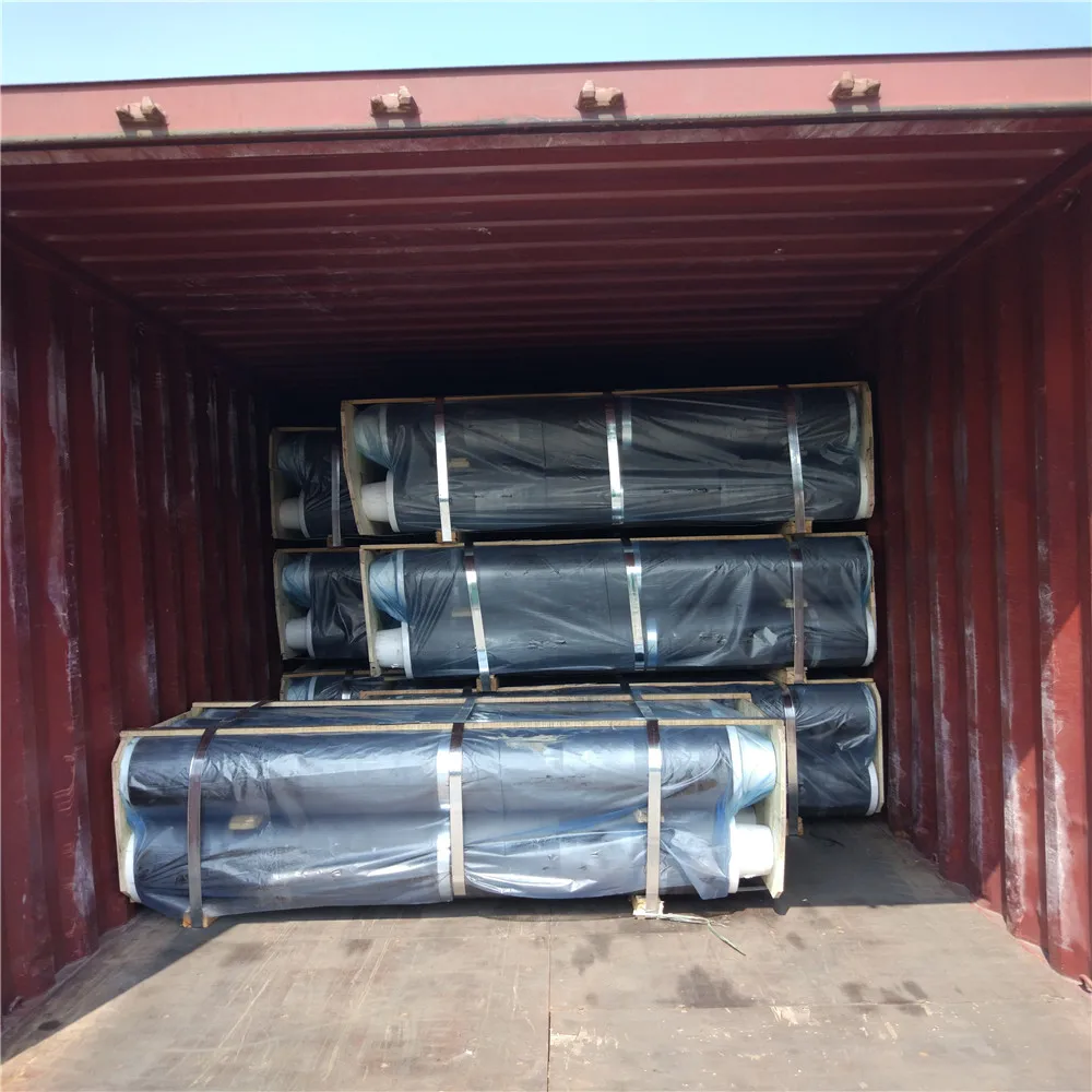 300mm*1800mm HP grade Graphite Electrode with preset nipple for EAF AND LF