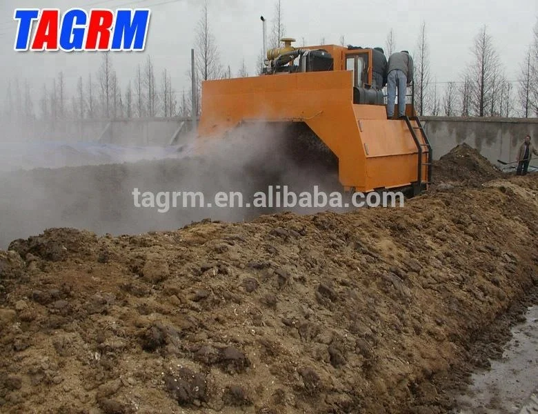 Agricultural machine factory TAGRM offer low price M3600 compost turner/ compost mixer machine