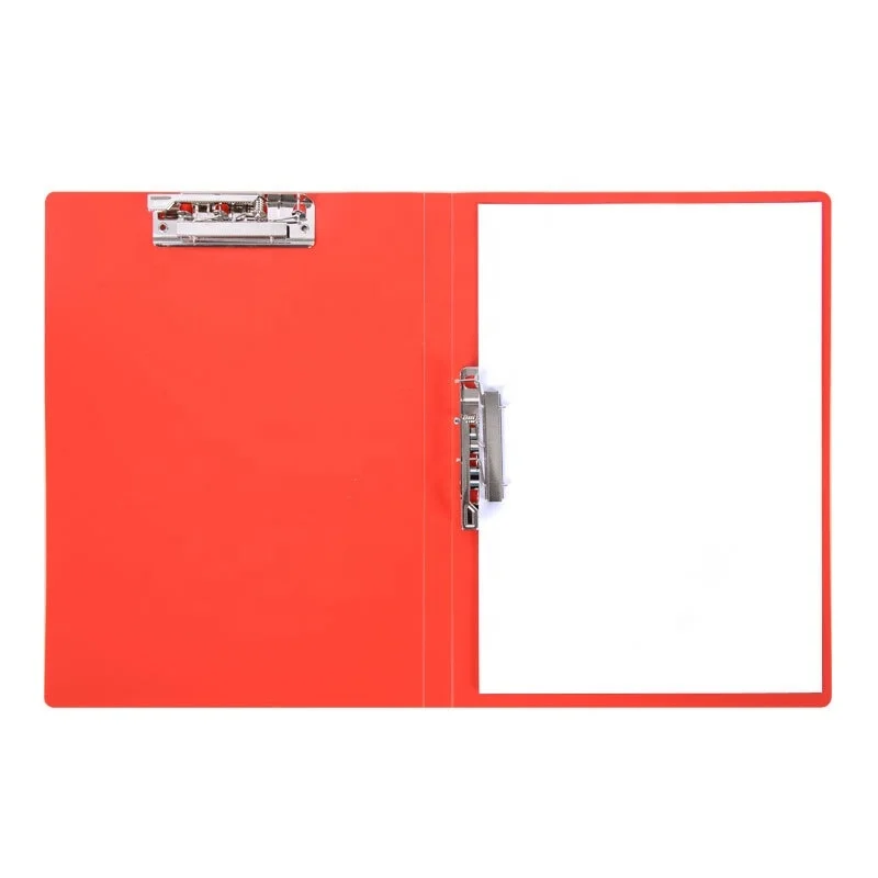 Wholesale Customized Printing Office Stationery Medical Record PVC Clip File Folder Classification