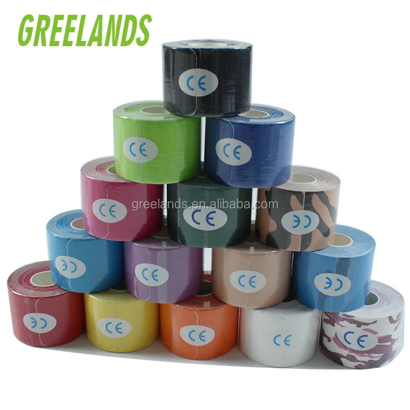 
Pre-Cut Strips Water Resistant Nasara Kinesiology Sports Tape , Uncut Injury Recovery Elastic Physio Tape To Relieve Muscle Pain 