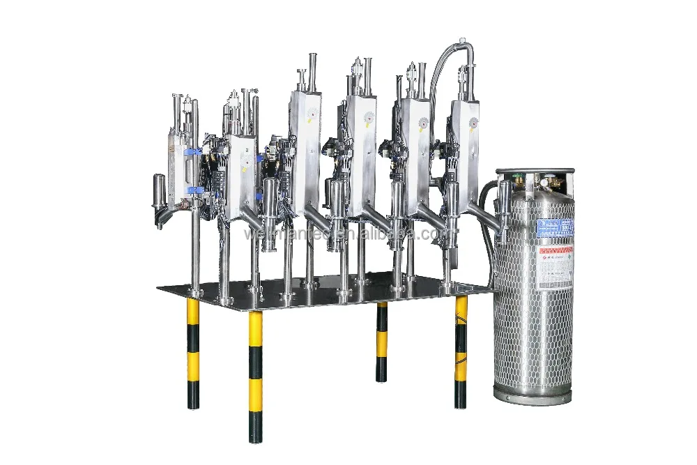 Liquid Nitrogen dosing machine for soft drink/food