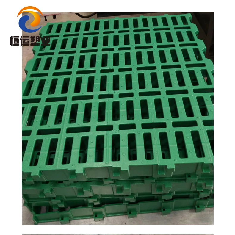 600*600mm plastic slatted floor for sheep farm durable plastic slat flooring