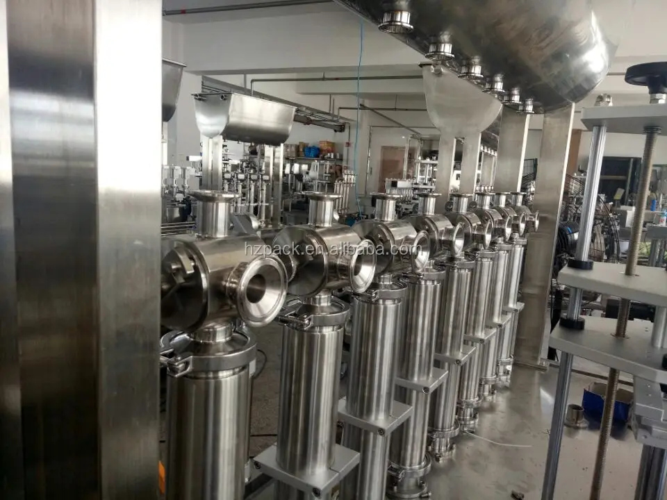 Chinese Supplier High Speed 8 Heads Automatic Paste Filling Machine