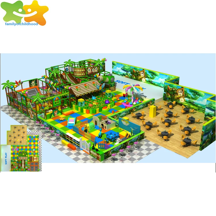 ocean theme indoor playground toys kids play area