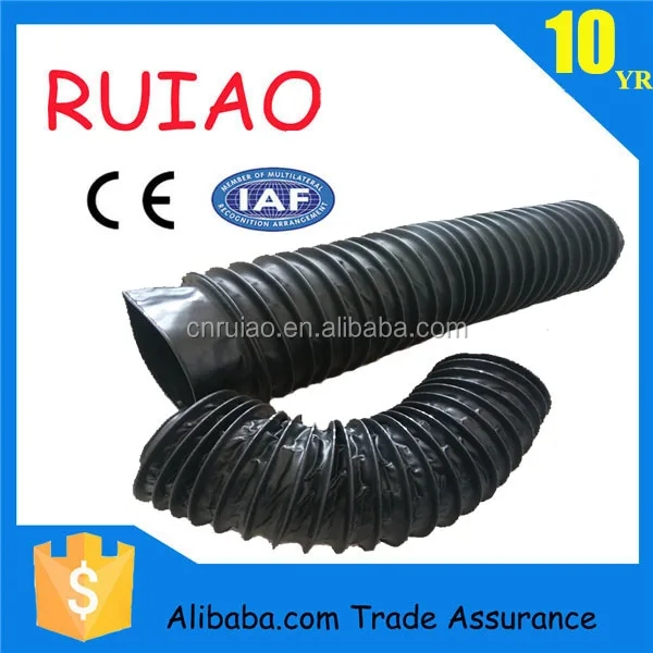 Round Shape Rubber Protective Cloth Silicone Bellows Cover
