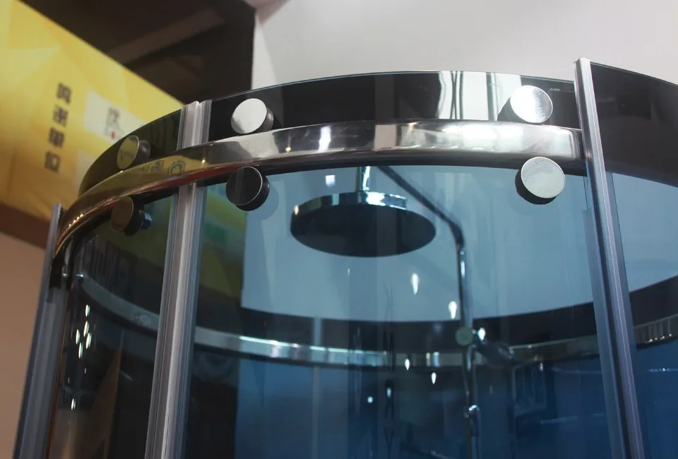 Frameless Round Sliding Shower Door (KT8004)