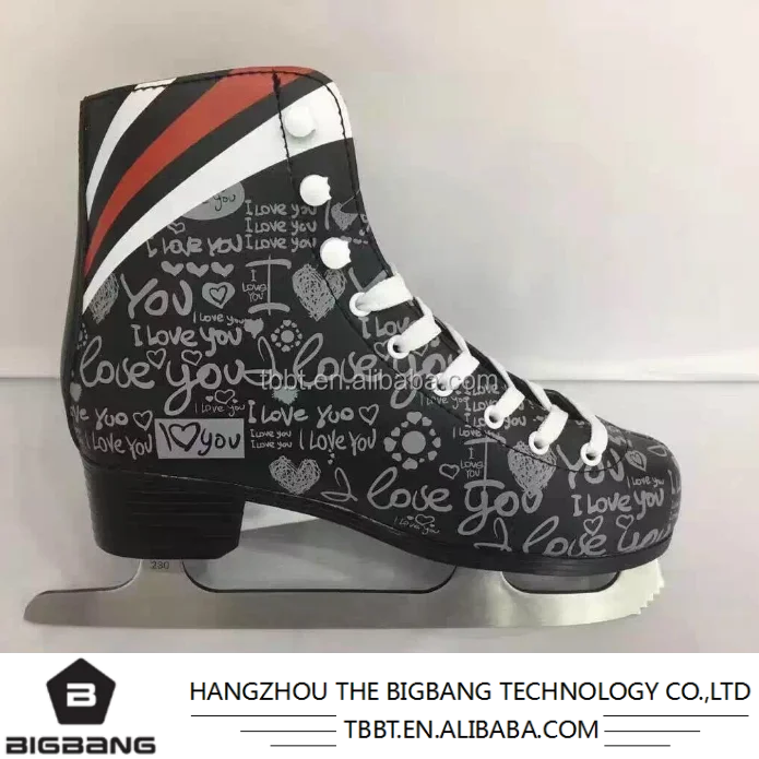 HANGZHOU THE BIGBANG factory price supply buckle warm ice skate with high end blade guard