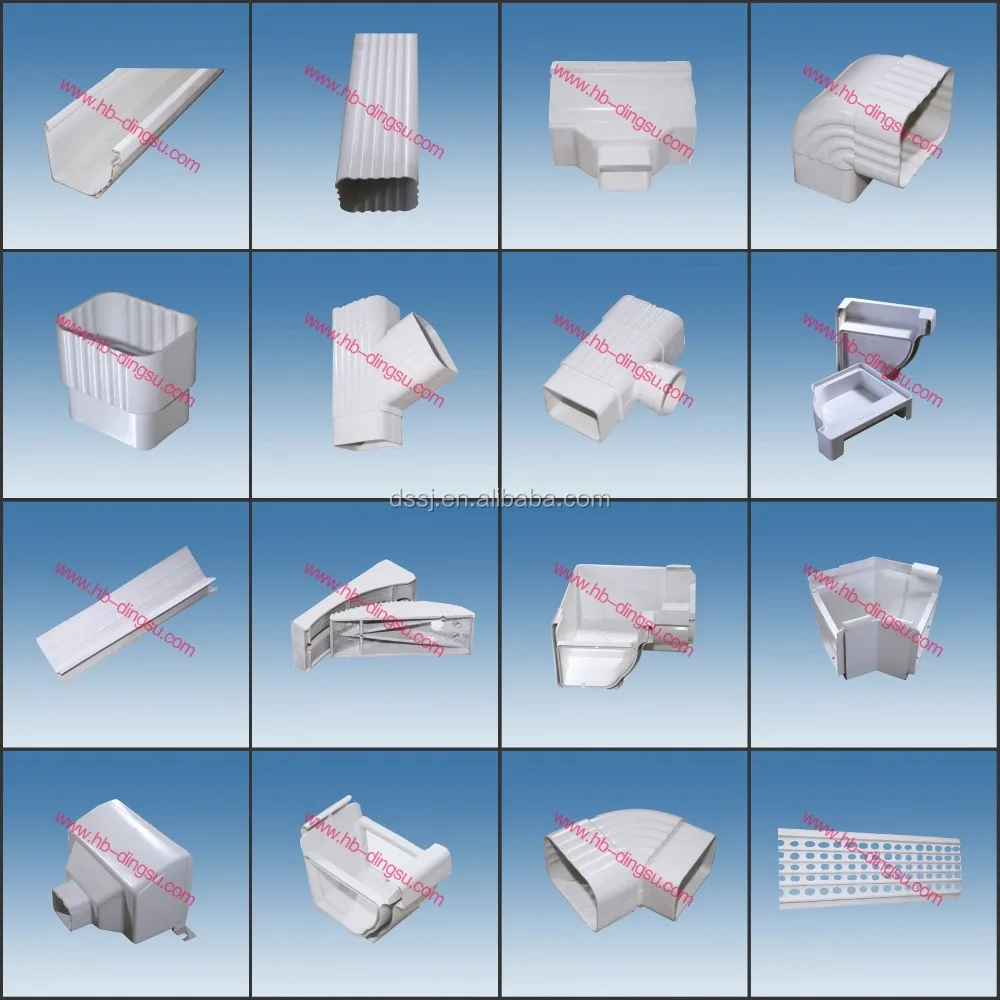 Kenya pvc roof drain gutters /rain collector