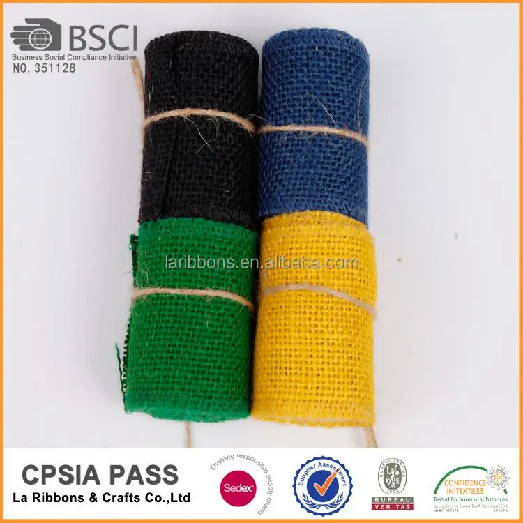 Top quality natural custom variety styles multi colors Burlap Fabric Wholesale for wholesales