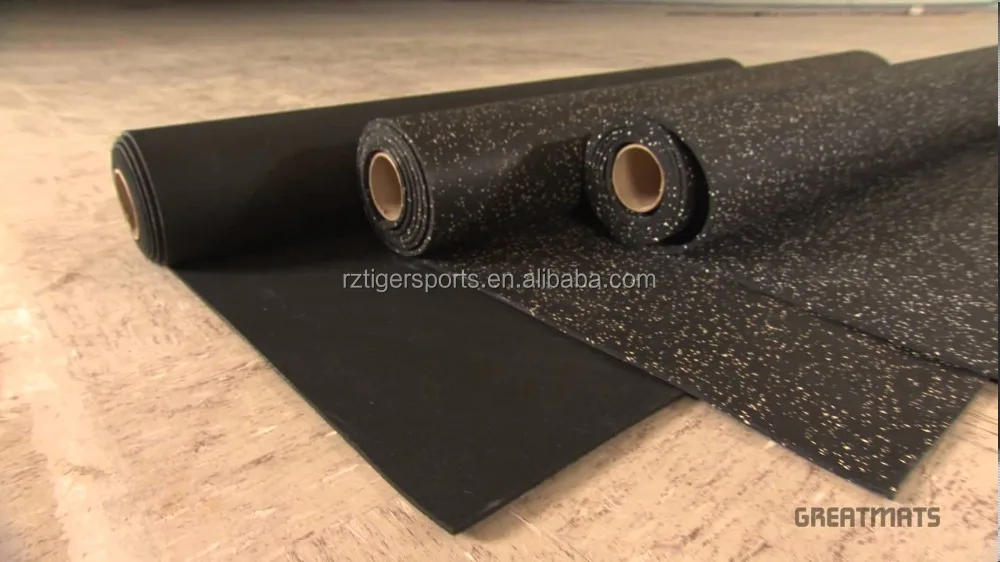 High quality ECO-friendly Gym rubber flooring