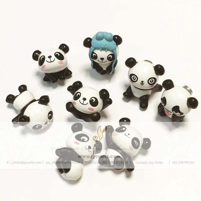 new arrival 3D panda shaped Fridge Magnet for home decor