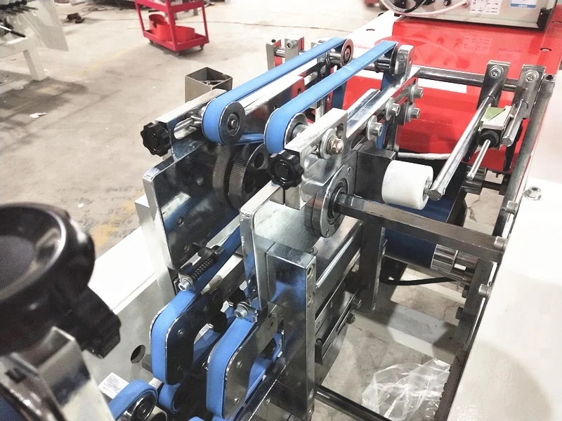 ZH-500 Modern hot sell corrugated paper box mini automatic folder gluer machine