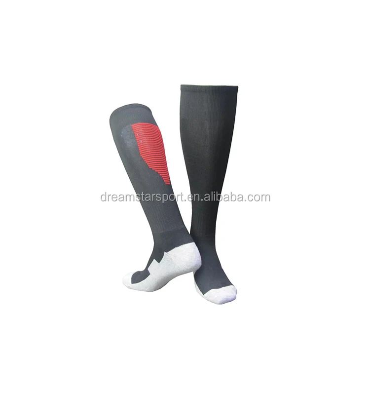 Wholesale Cheap Plain Soccer Socks Custom Breathable Sports Long Football Socks