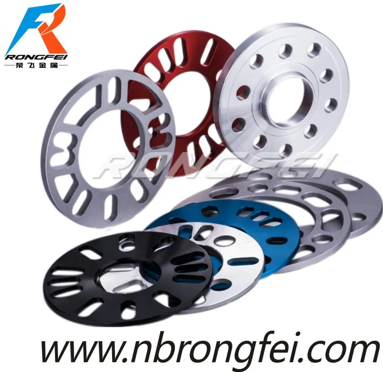
CNC machining colorfull wheel spacers 4x100 