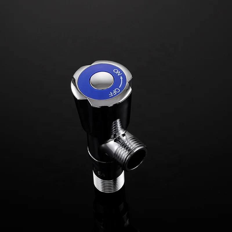 Bathroom Application Faucet Accessory Two Way Brass Angle Valves