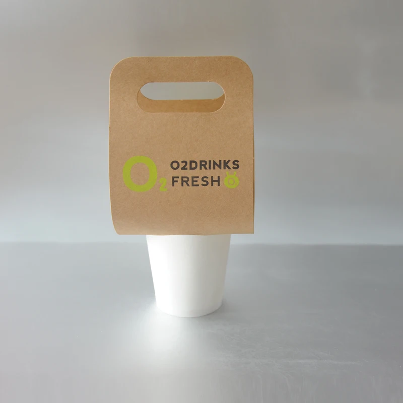 Disposable take away coffee paper cup holder made in china