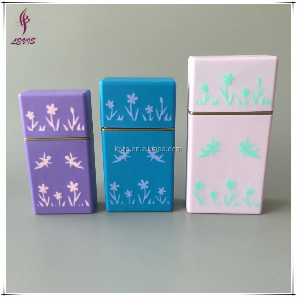 New design fancy perfume plastic dual chamber spray bottle