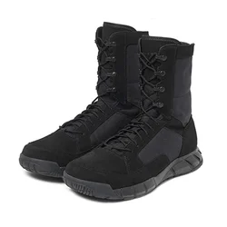 HBA29 Военная Боевая Охота серый 7 дюймов, шоколадного цвета темного цвета замшевые ботильоны на очень легкий вес штурмовые ботинки-дезерты